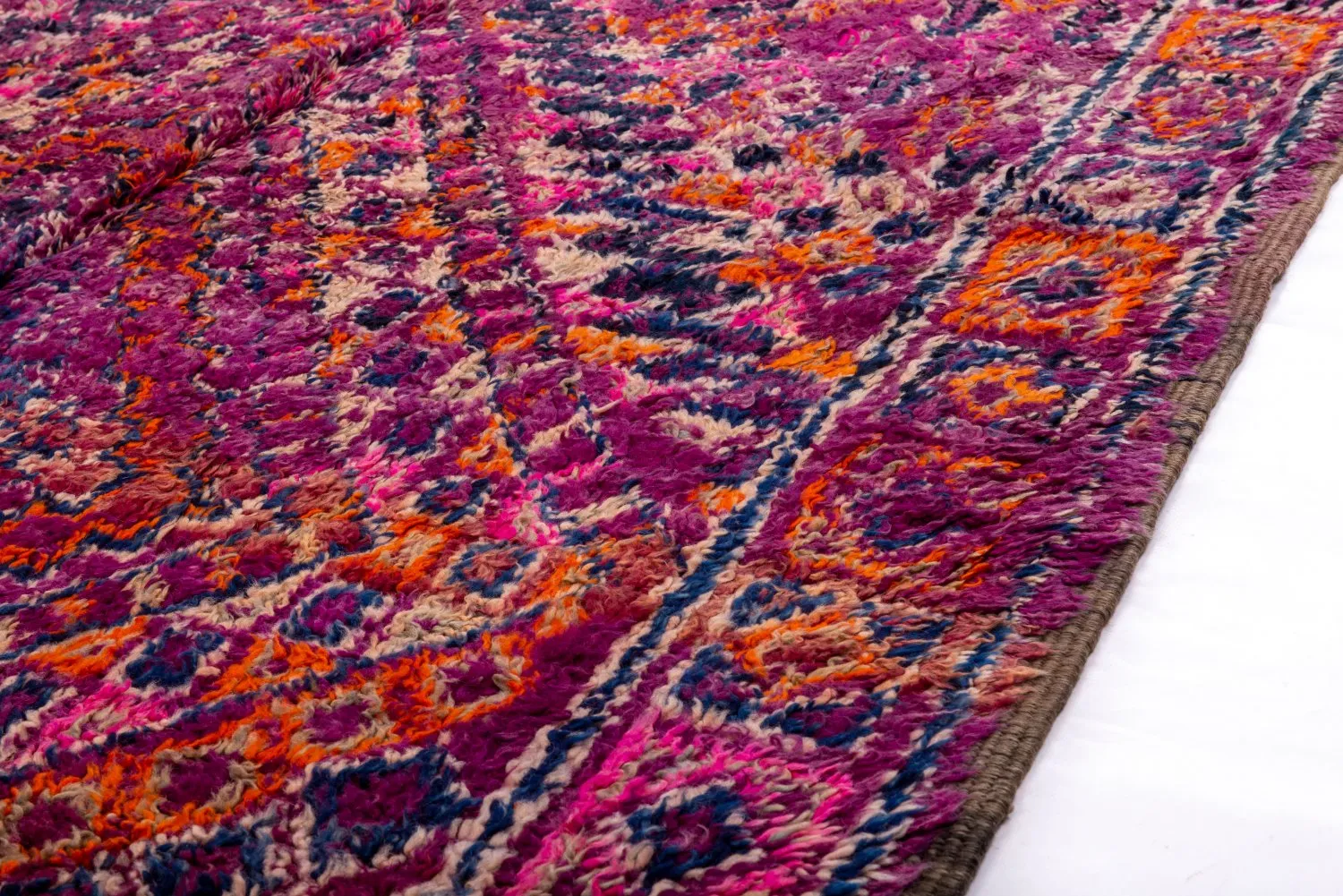 Alfombra Kilim Marroquí Bereber Azilal 390 x 165 cm