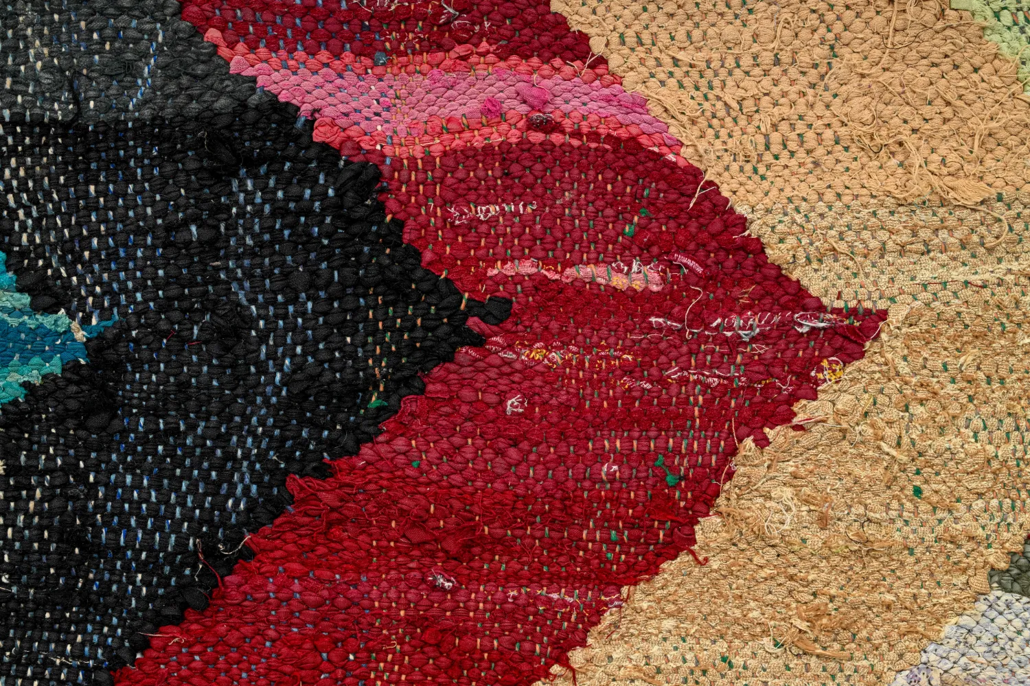 Alfombra Marroquí Bereber Boucherouite 150 x 300 cm
