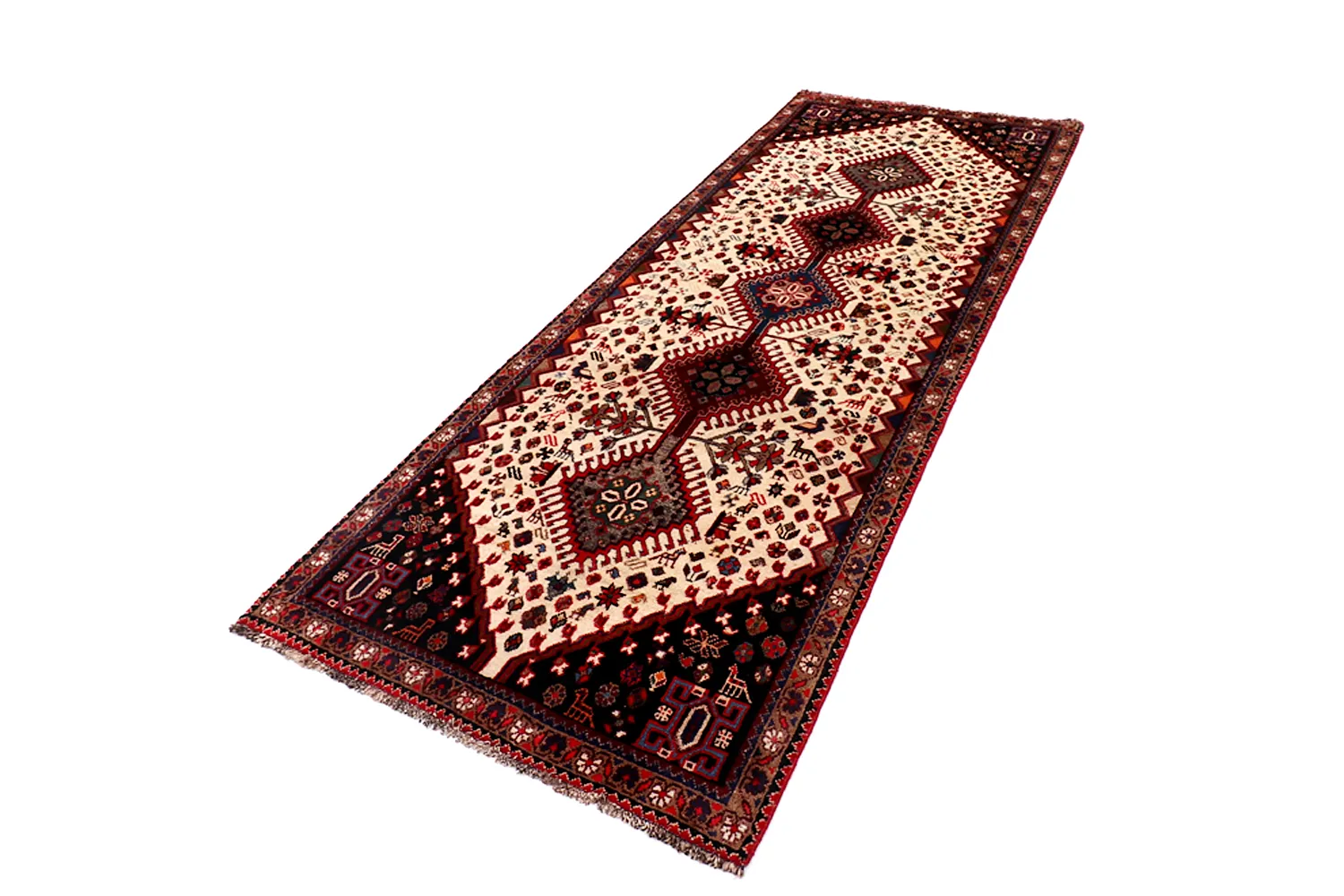 Alfombra Oriental Hamedan 279 x 108 cm