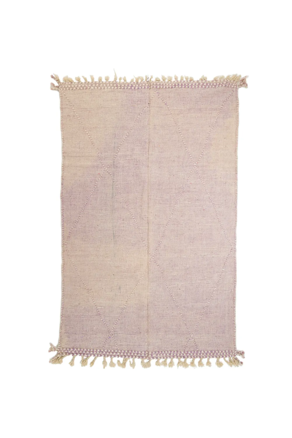 Alfombra Marroquí Bereber Boucherouite 165 x 260 cm