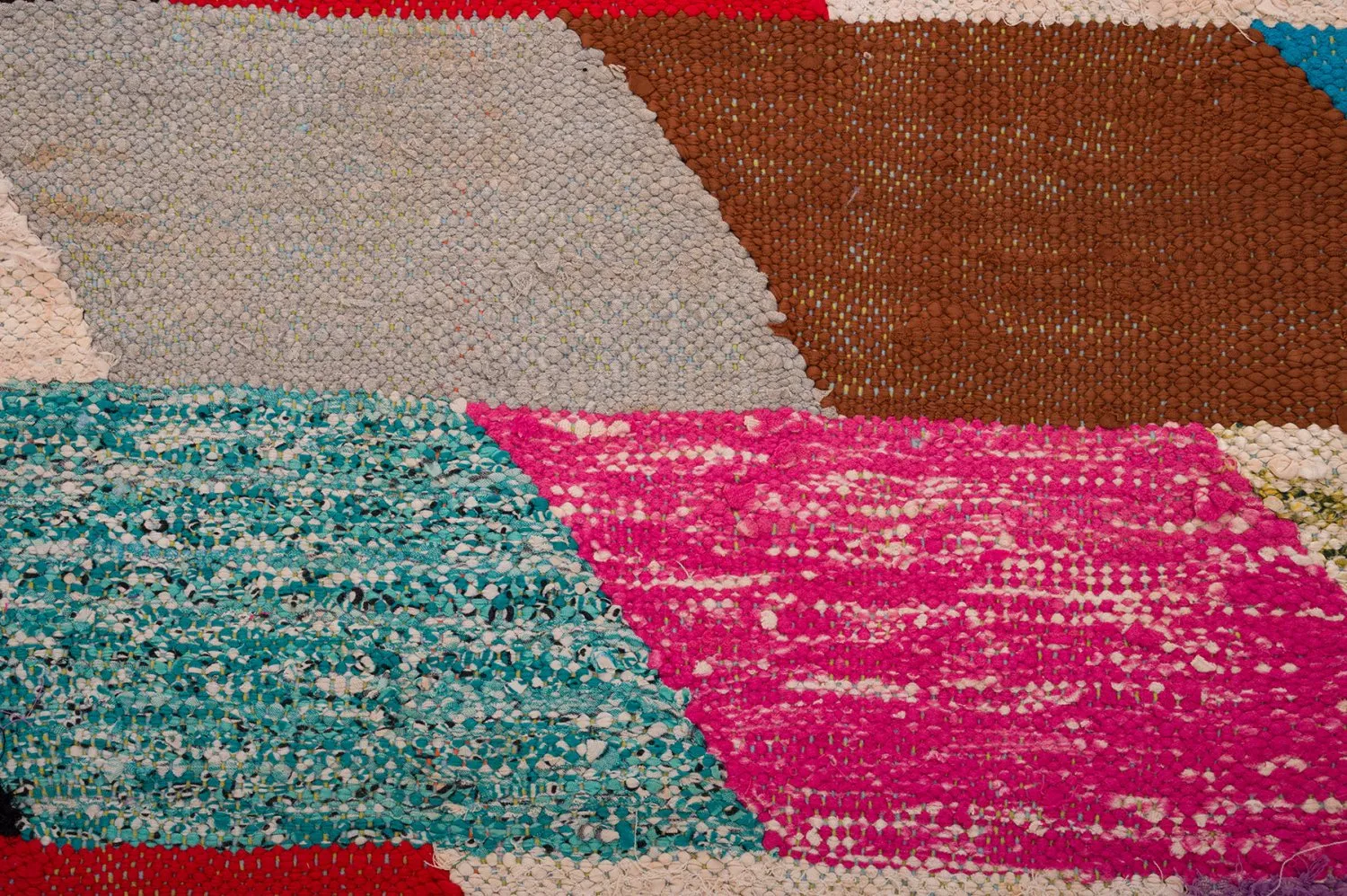 Alfombra Marroquí Bereber Boucherouite 155 x 280 cm
