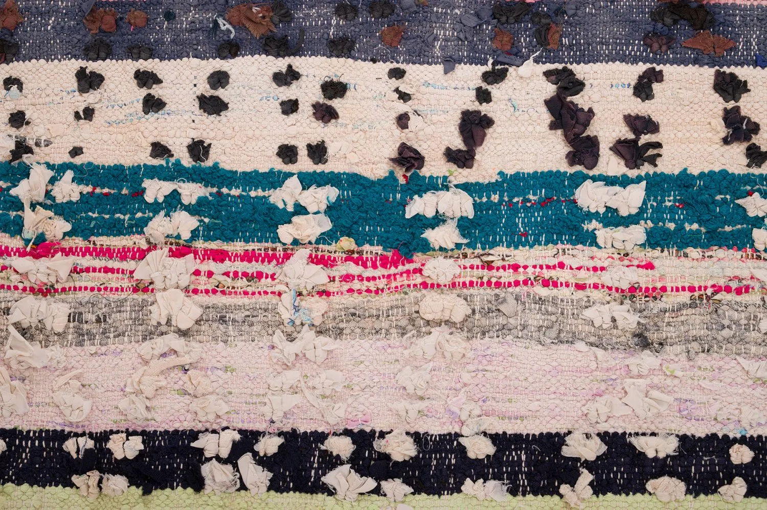 Alfombra Marroquí Bereber Boucherouite 150 x 280 cm