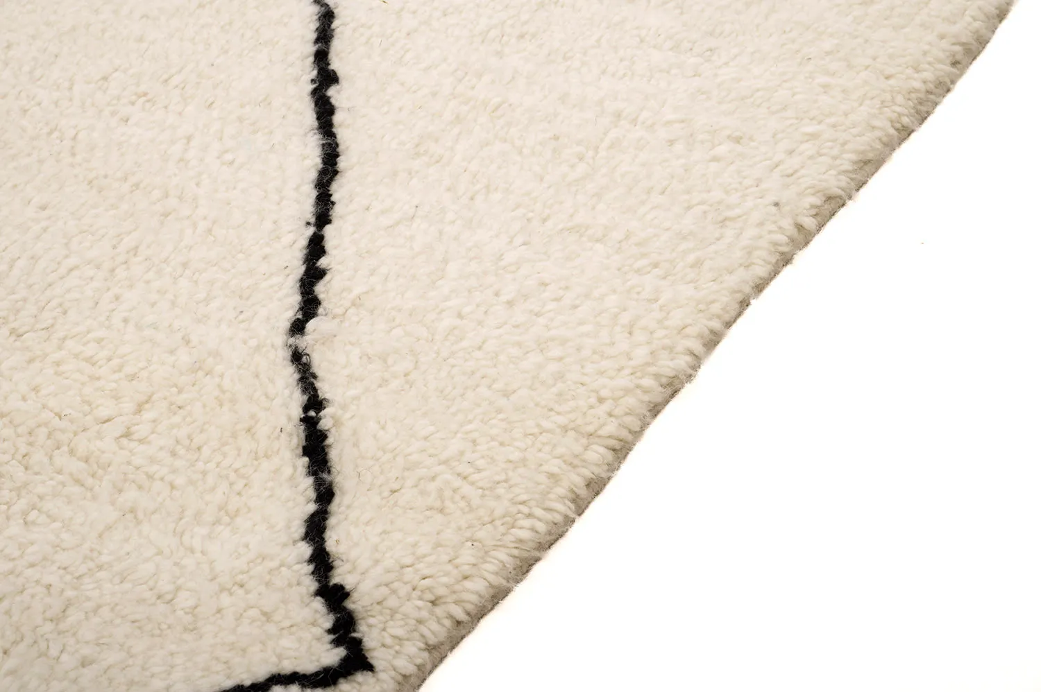 Alfombra Kilim Marroquí Bereber Beni Ourain 200 x 305 cm