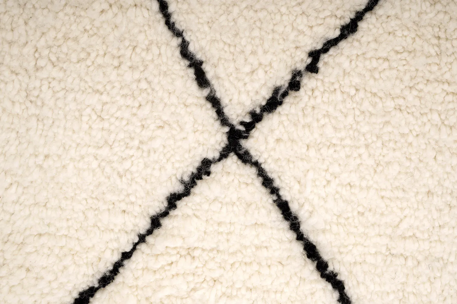 Alfombra Kilim Marroquí Bereber Beni Ourain 200 x 305 cm