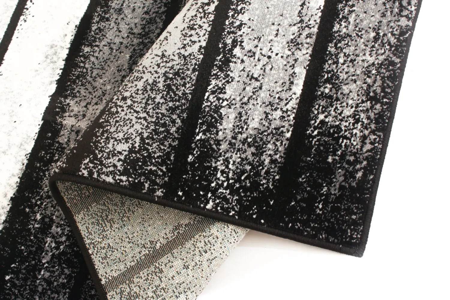 Alfombra Wilton - Orillo (gris/negro/blanco)