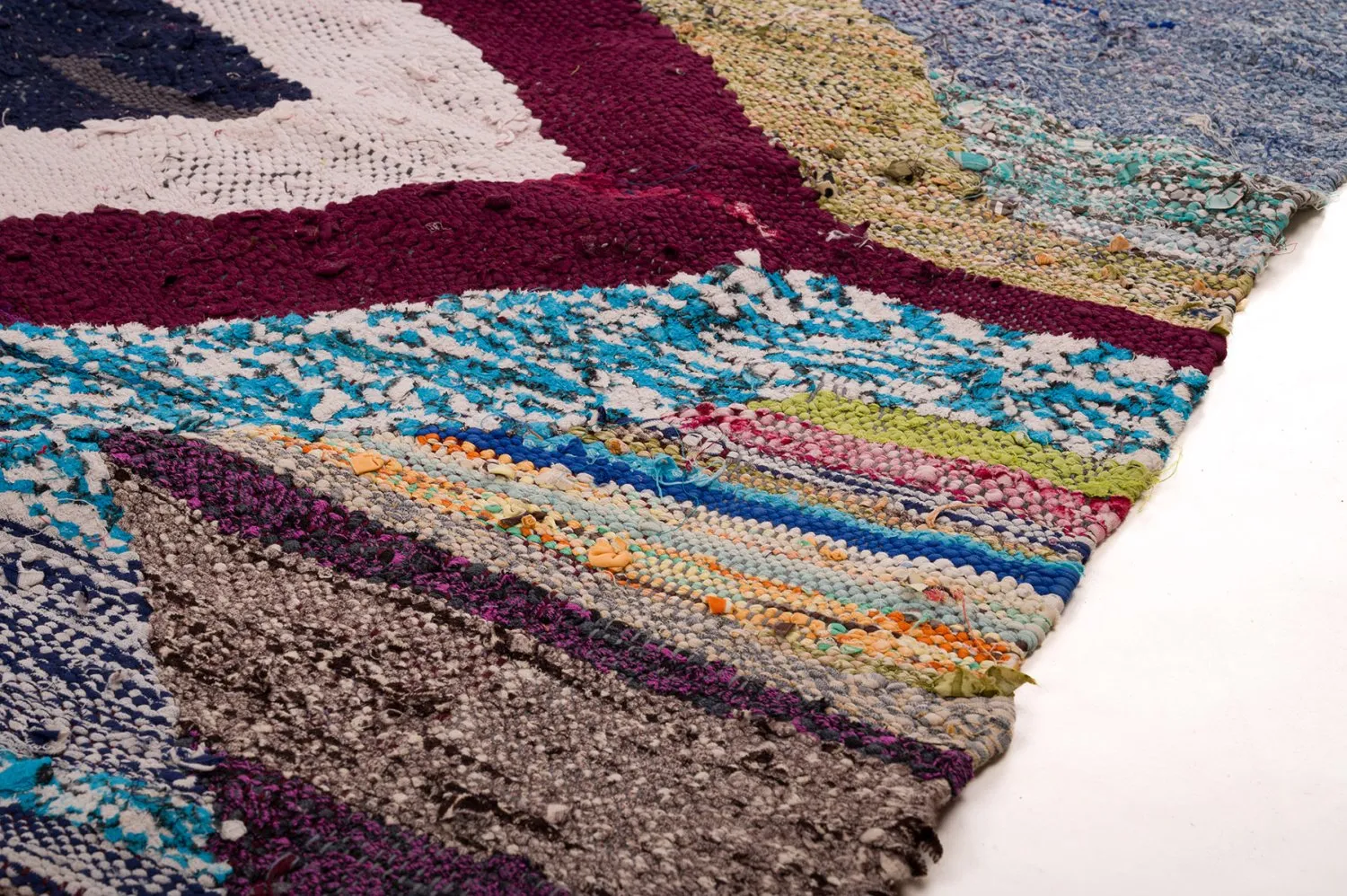 Alfombra Marroquí Bereber Boucherouite 165 x 270 cm