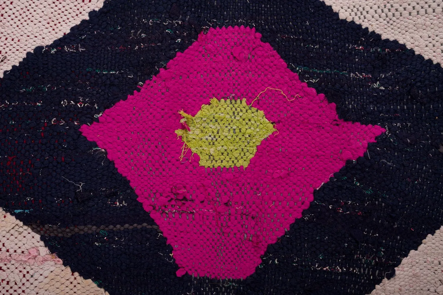 Alfombra Marroquí Bereber Boucherouite 165 x 270 cm