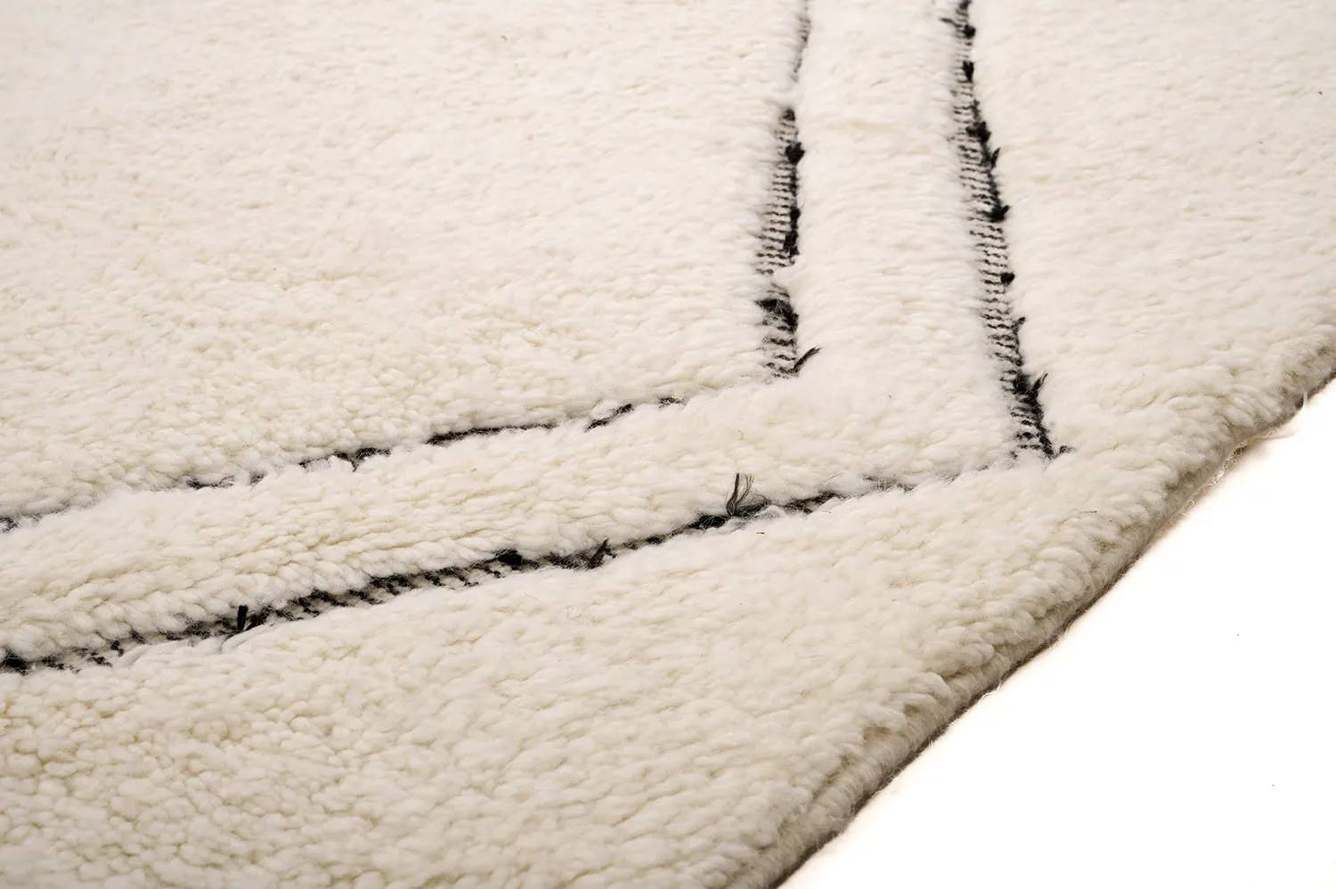Alfombra Kilim Marroquí Bereber Beni Ourain 210 x 300 cm