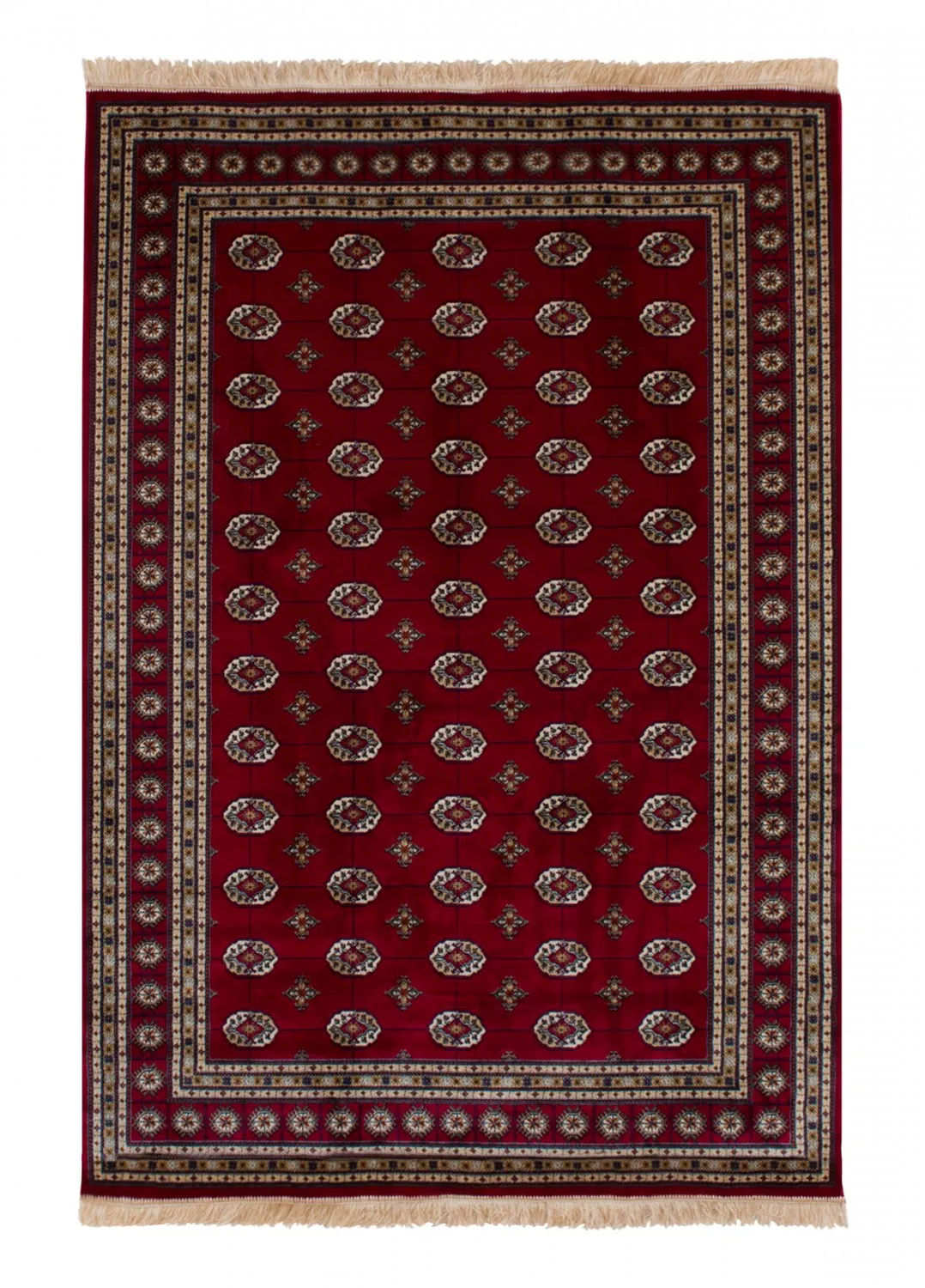 Alfombra Wilton - Kashmir Boccara (rojo)
