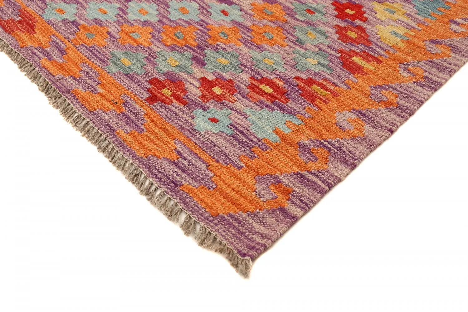Alfombra kilim oriental 241 x 168 cm