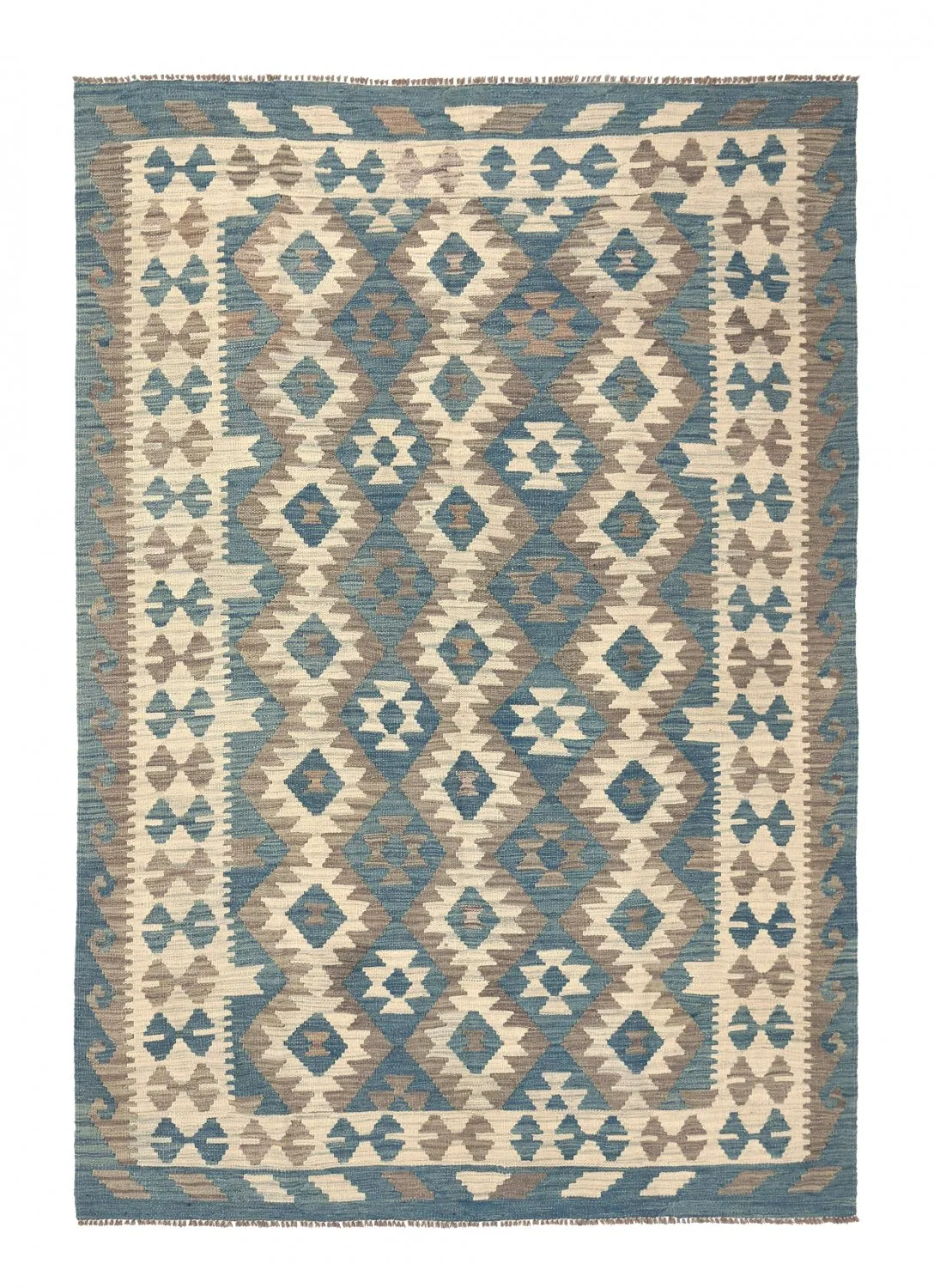 Alfombra kilim oriental 252 x 168 cm