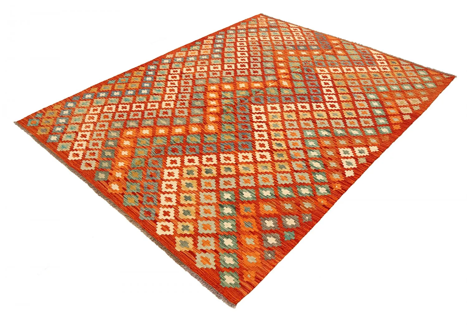 Alfombra kilim oriental 245 x 185 cm