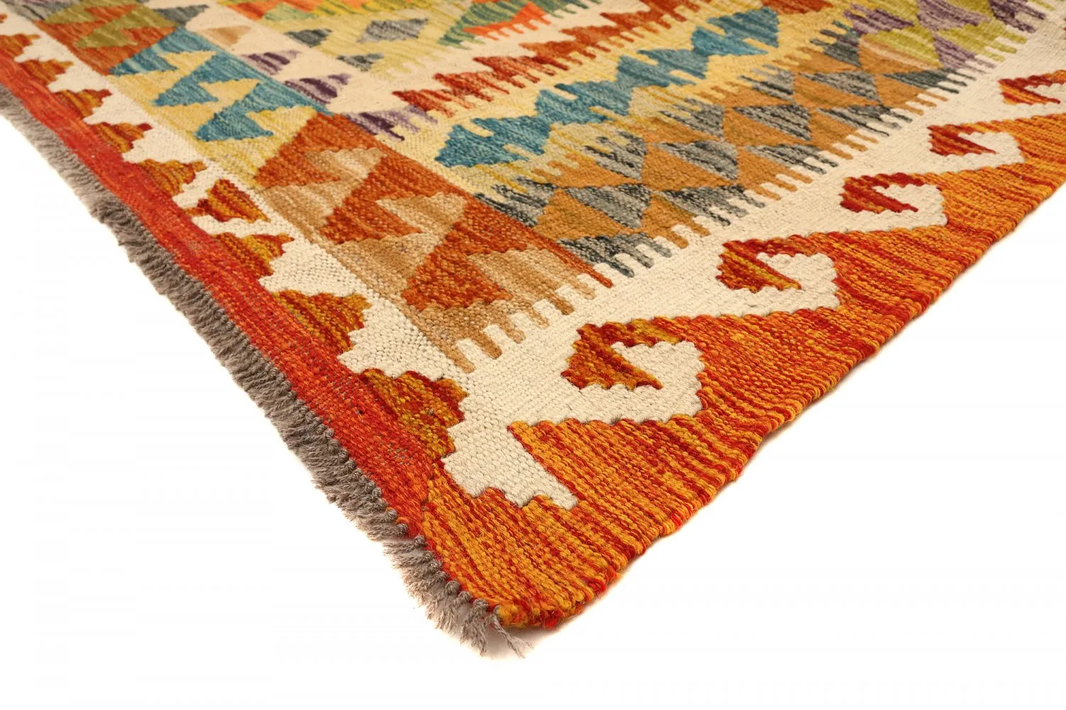 Alfombra kilim oriental 302 x 201 cm