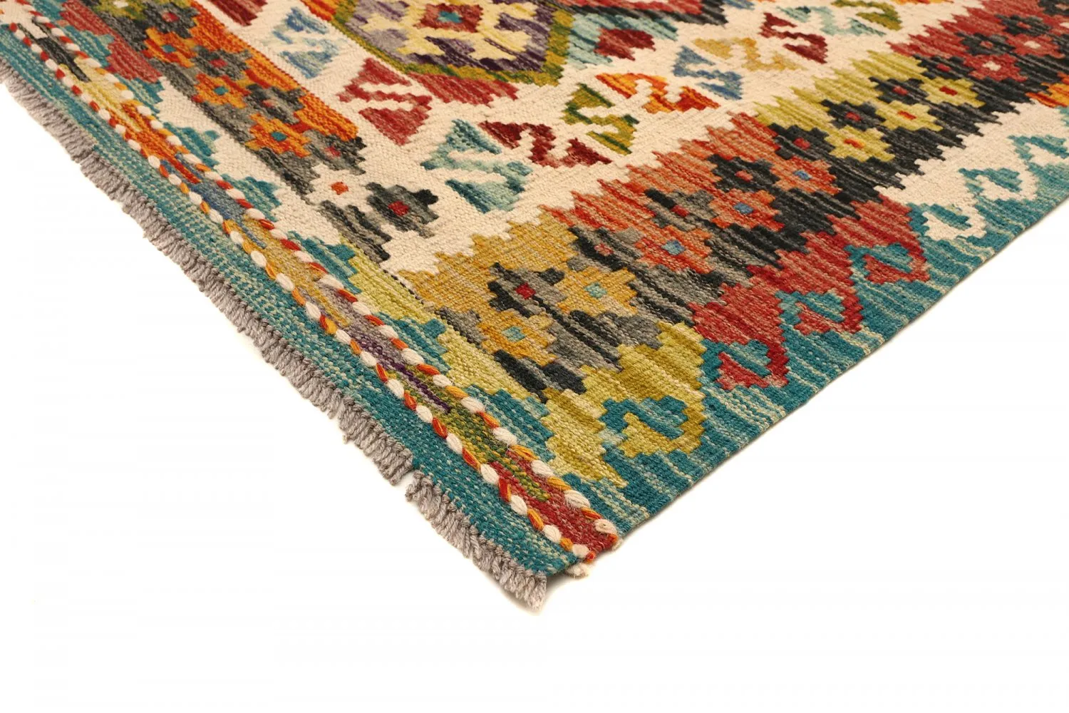 Alfombra kilim oriental 194 x 145 cm