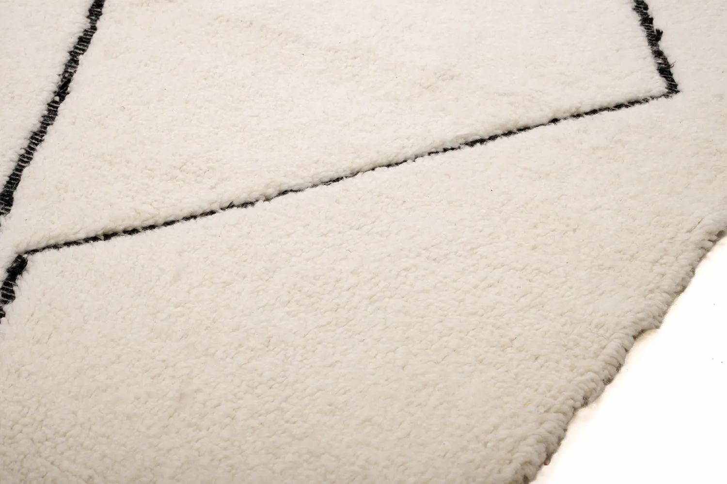 Alfombra Kilim Marroquí Bereber Beni Ourain 205 x 290 cm