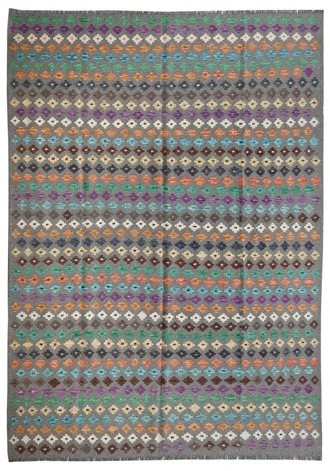 Alfombra kilim oriental 291 x 206 cm