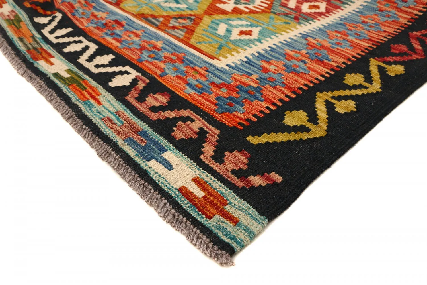Alfombra kilim oriental 305 x 202 cm