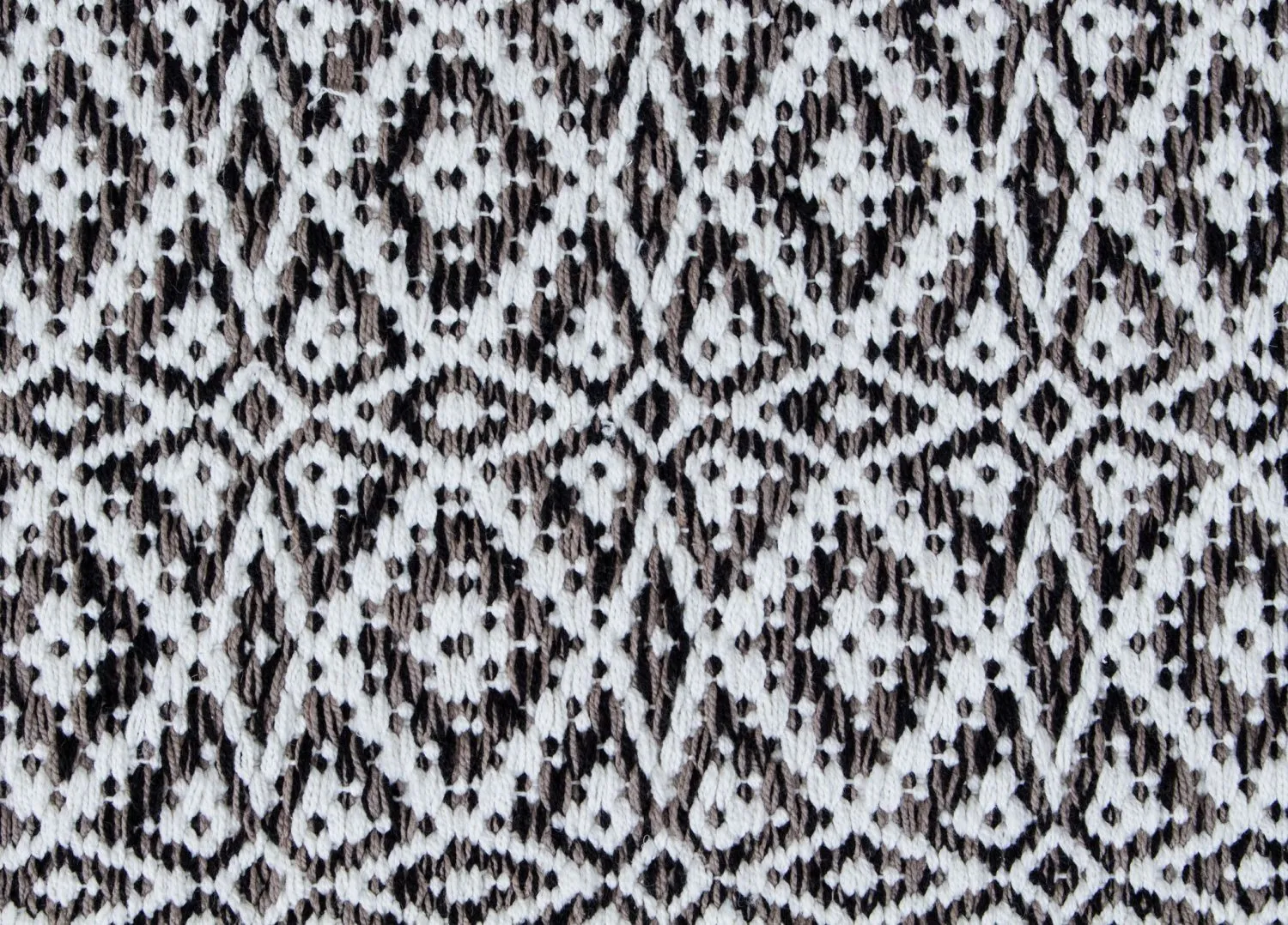 Alfombra de algodón - Koster (negro)