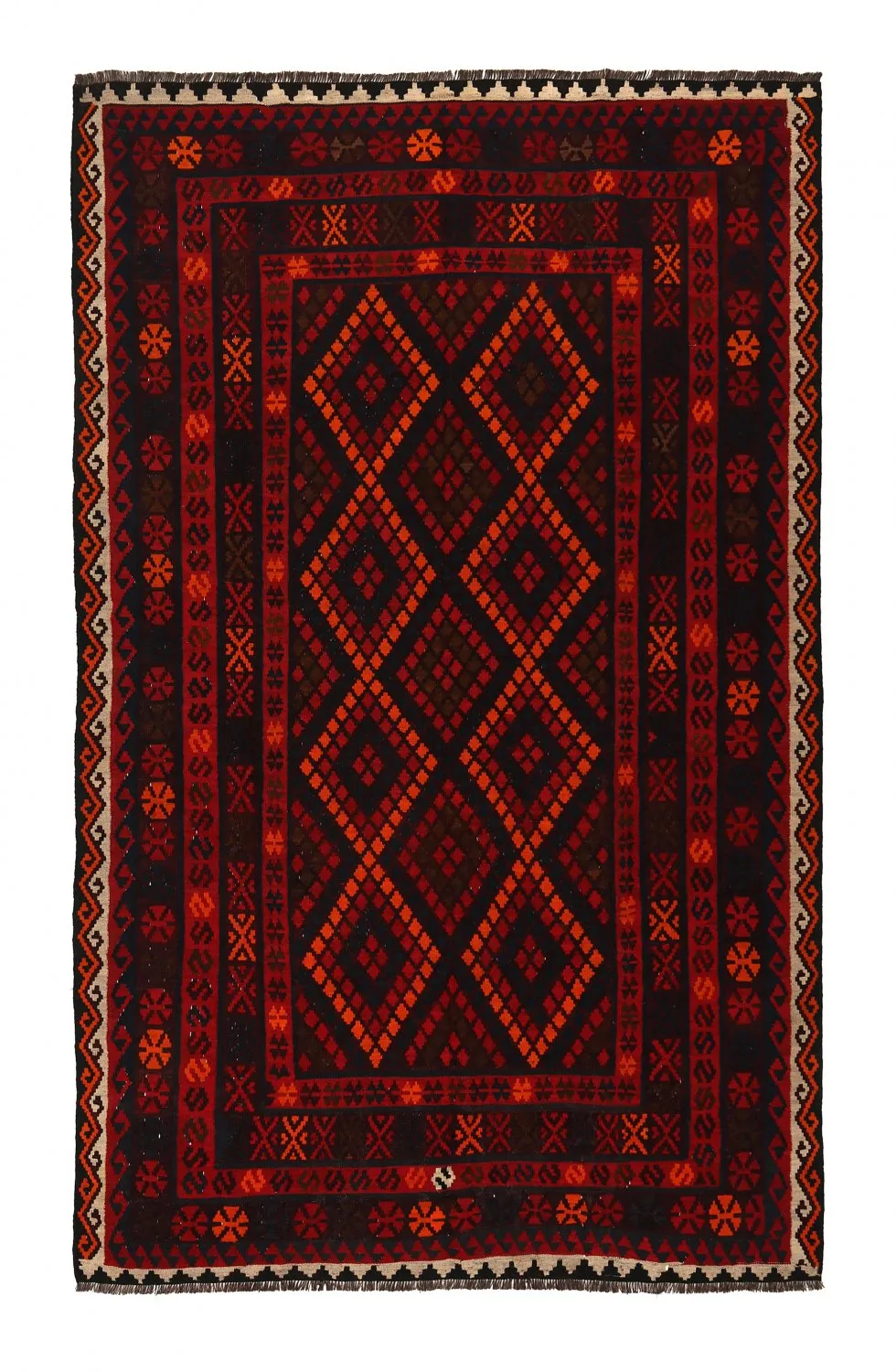 Alfombra kilim oriental 304 x 195 cm