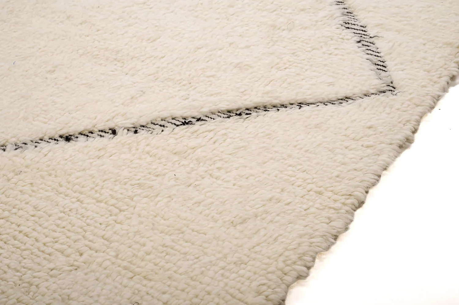 Alfombra Kilim Marroquí Bereber Beni Ourain 190 x 285 cm