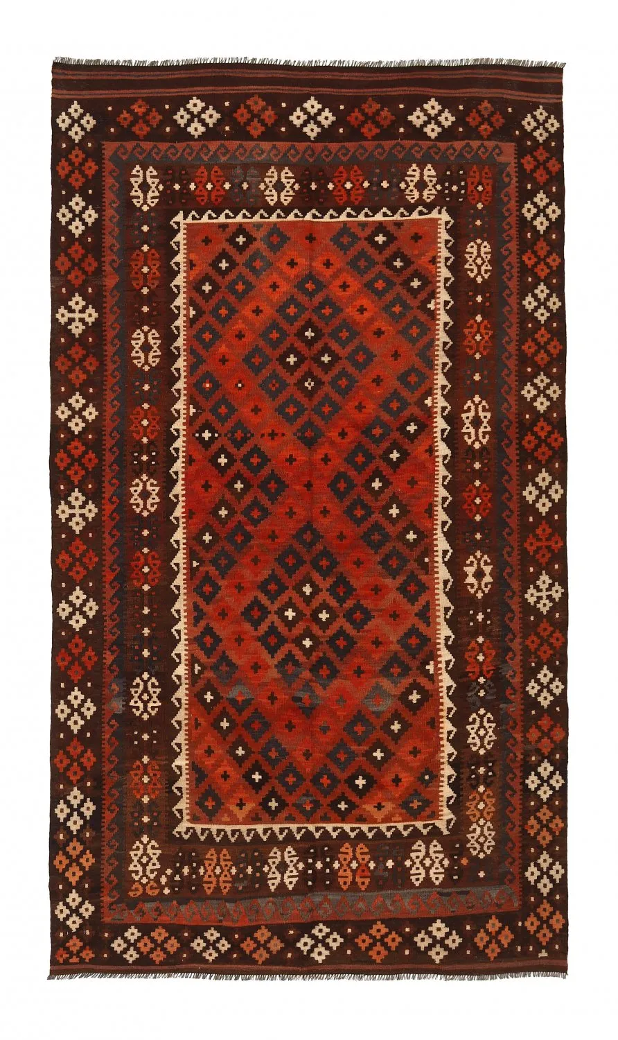Alfombra kilim oriental 279 x 159 cm