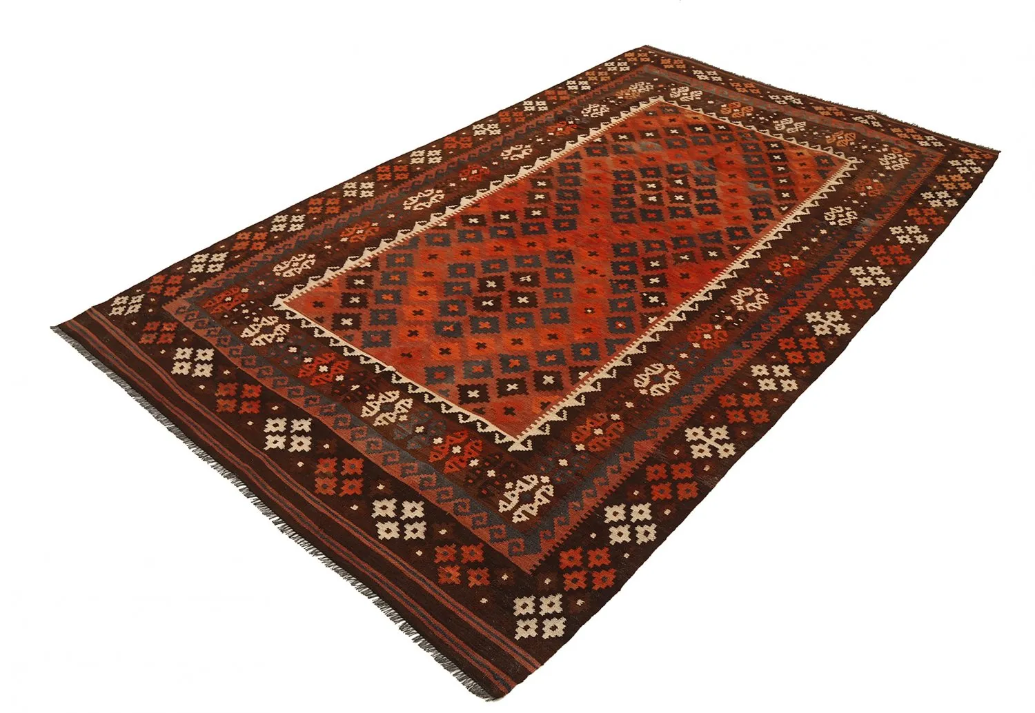 Alfombra kilim oriental 279 x 159 cm