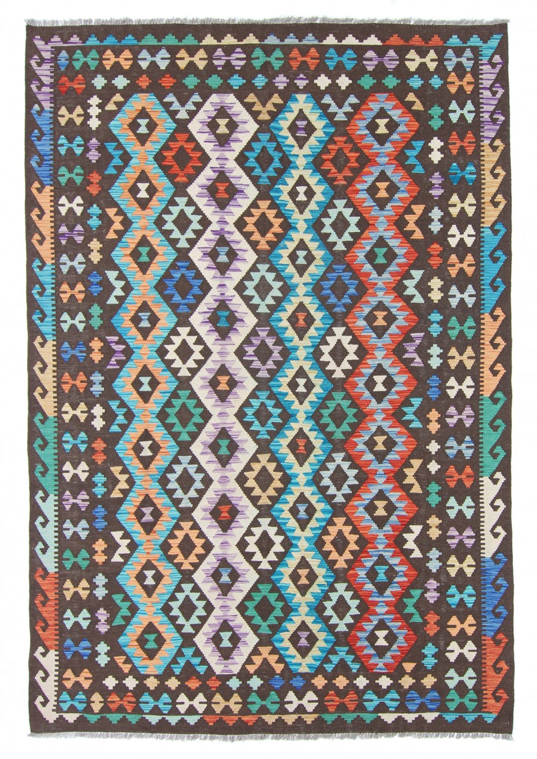 Alfombra Kilim Afgana 299 x 200 cm