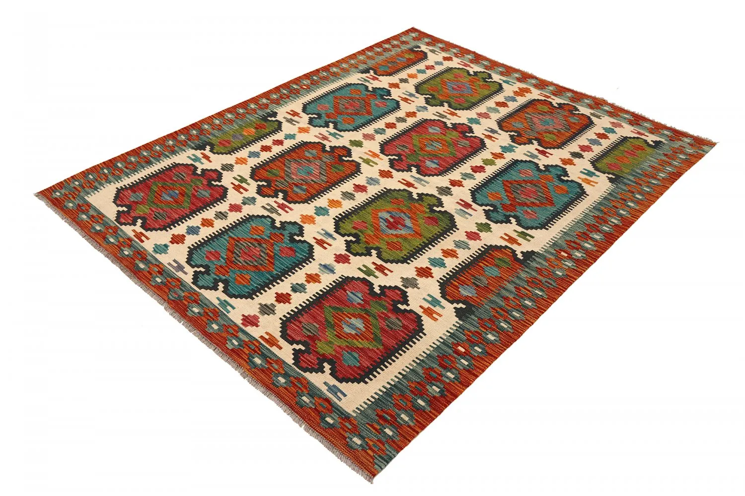 Alfombra kilim oriental 191 x 155 cm