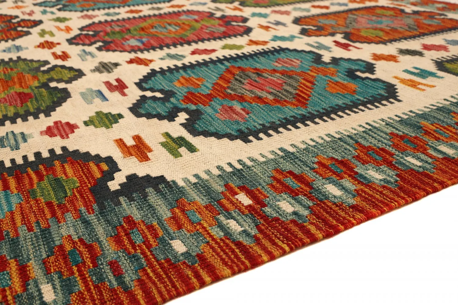 Alfombra kilim oriental 191 x 155 cm