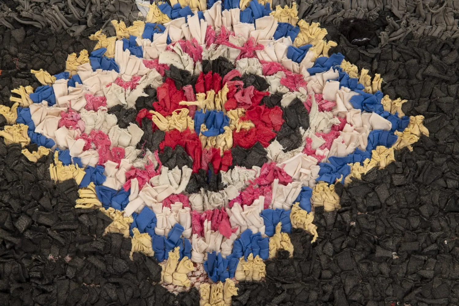Alfombra Marroquí Bereber Boucherouite 335 x 125 cm