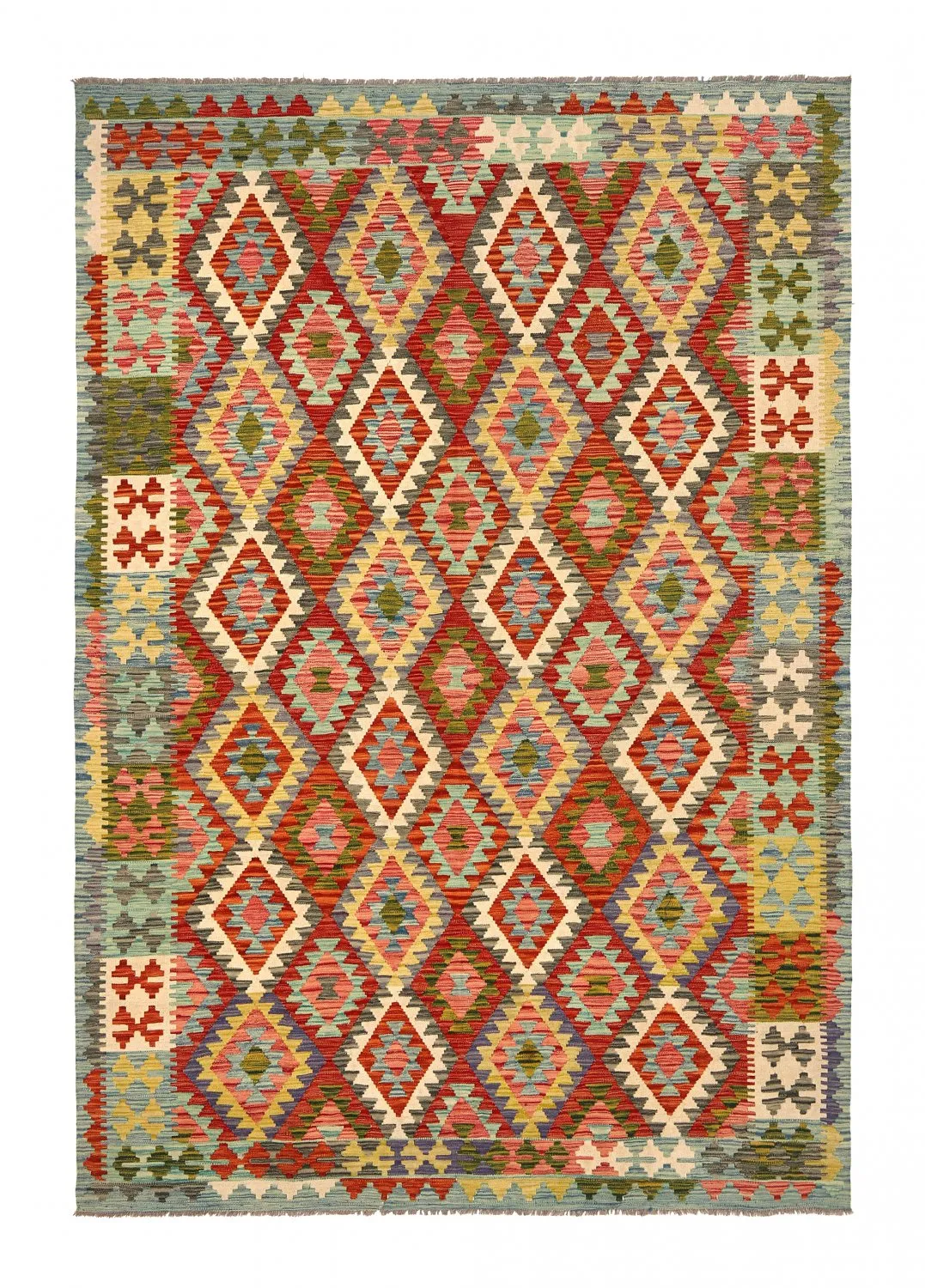 Alfombra kilim oriental 299 x 210 cm