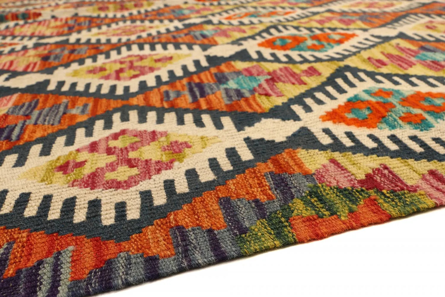Alfombra kilim oriental 303 x 199 cm