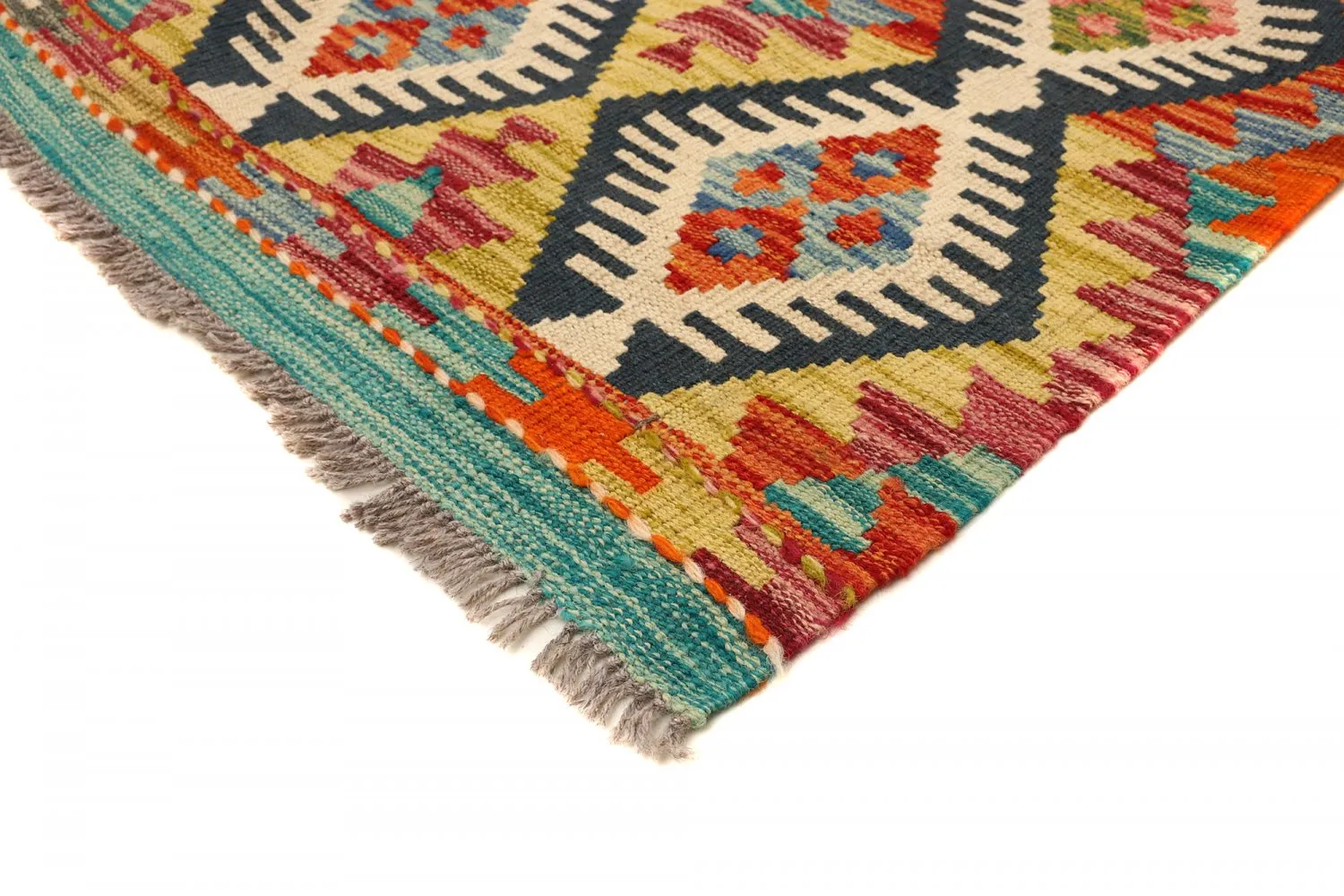 Alfombra kilim oriental 303 x 199 cm