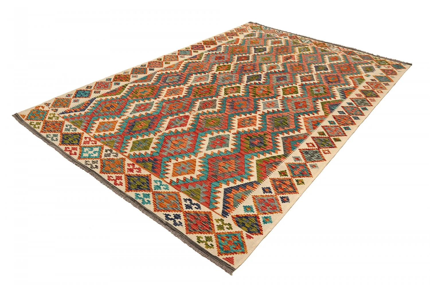 Alfombra kilim oriental 299 x 203 cm