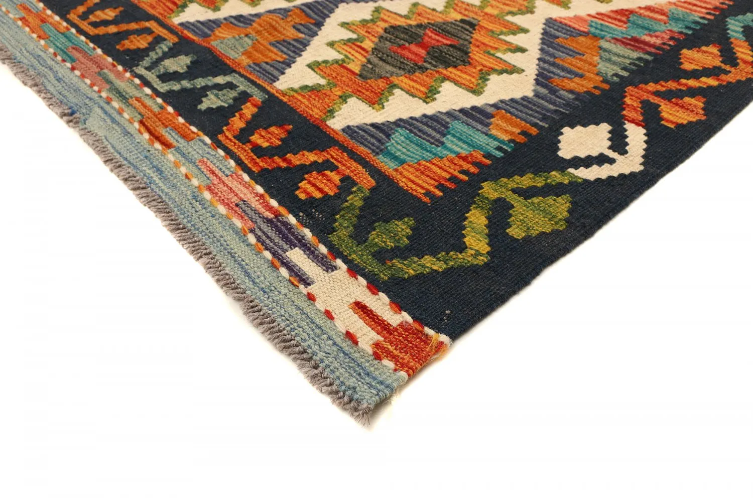 Alfombra kilim oriental 291 x 196 cm