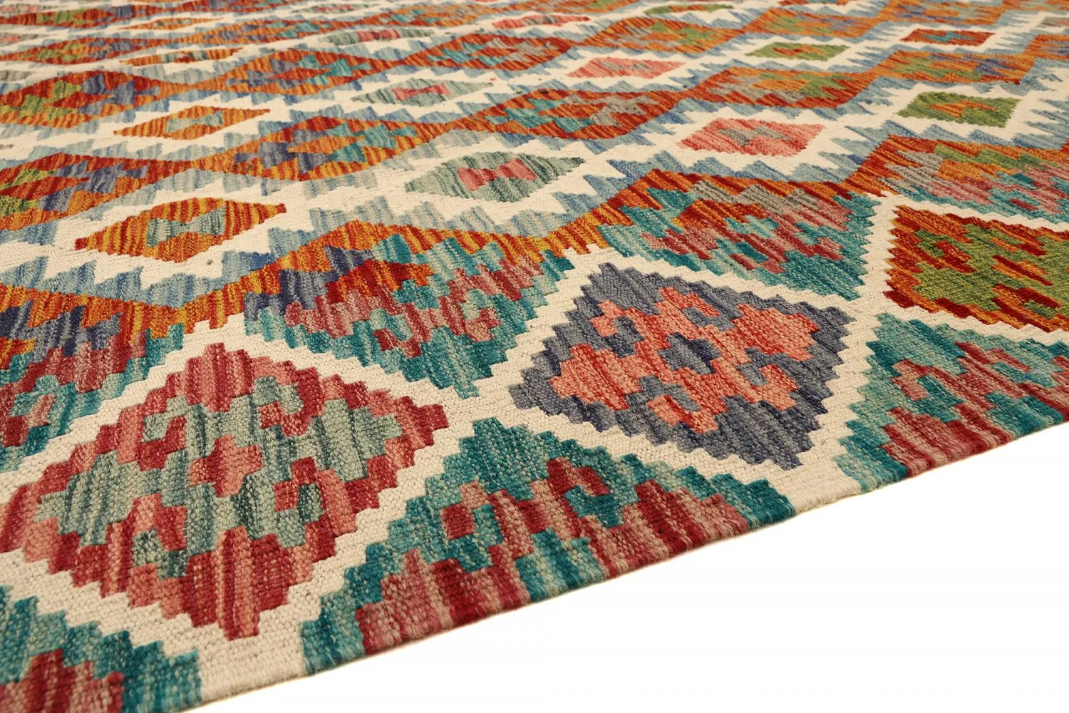 Alfombra kilim oriental 298 x 201 cm