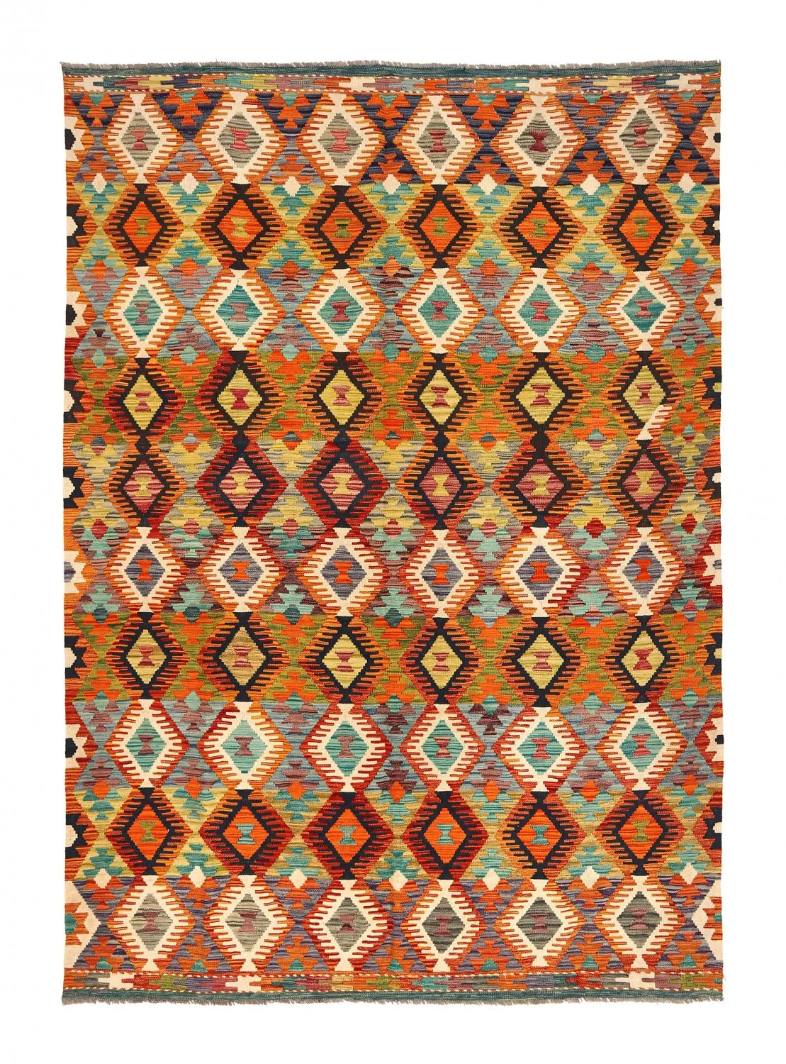 Alfombra kilim oriental 289 x 203 cm