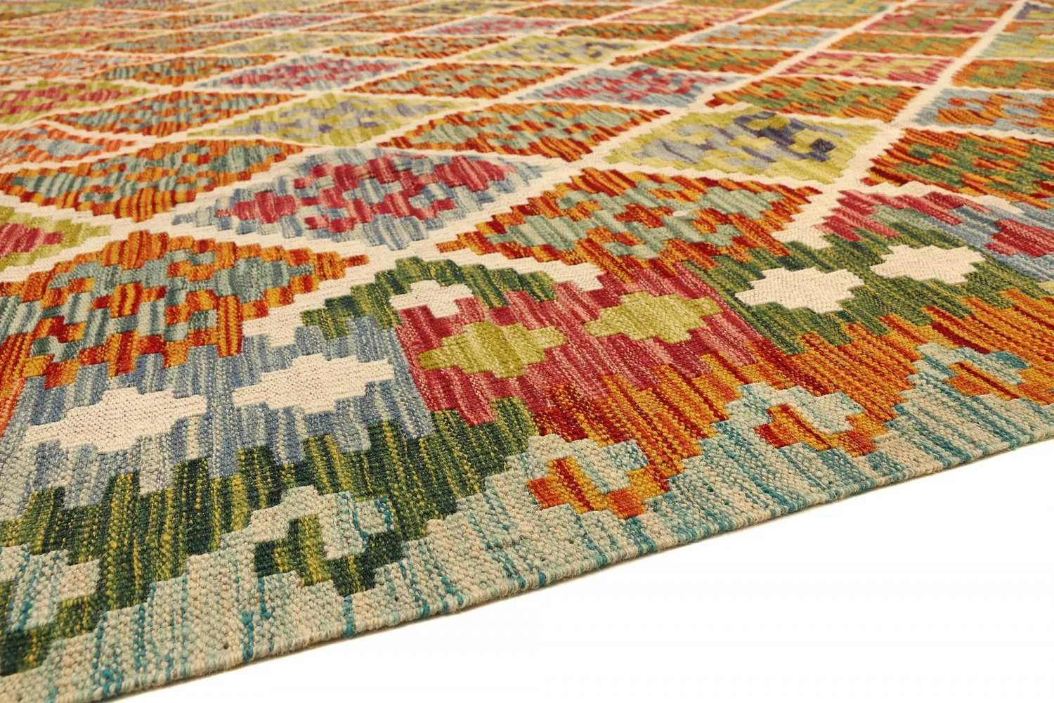 Alfombra kilim oriental 291 x 210 cm