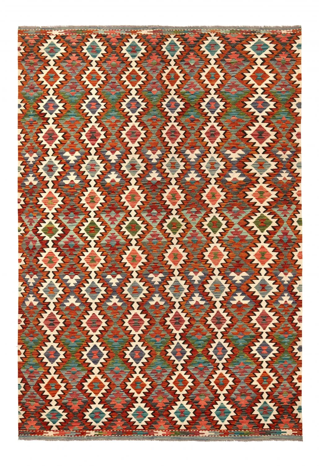 Alfombra kilim oriental 290 x 198 cm