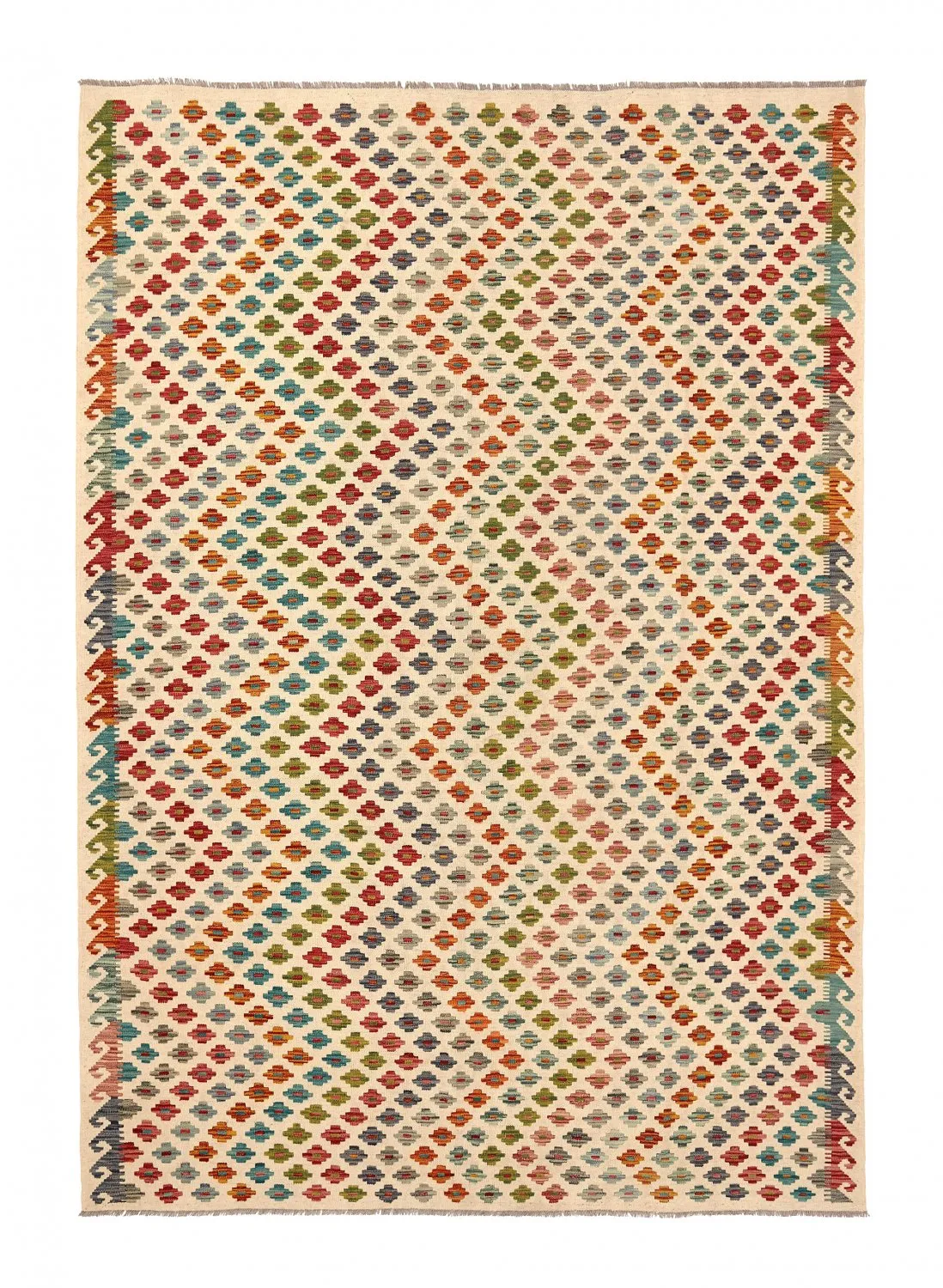 Alfombra kilim oriental 294 x 208 cm