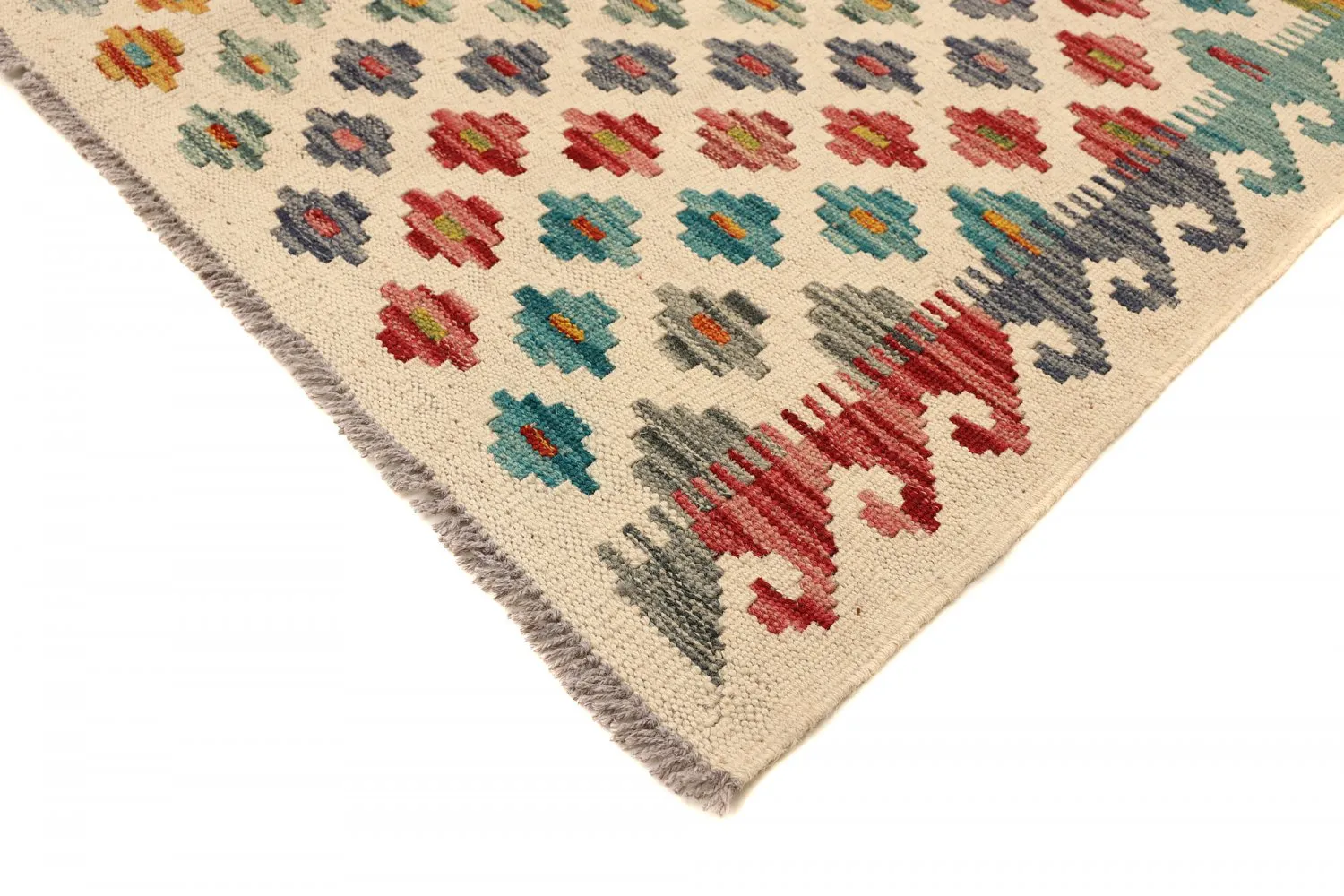 Alfombra kilim oriental 294 x 208 cm