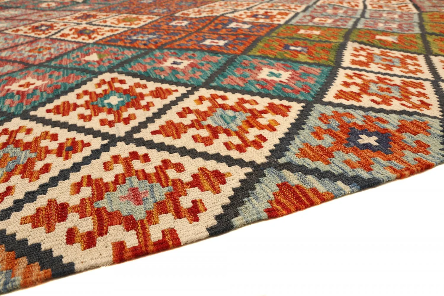 Alfombra kilim oriental 292 x 209 cm