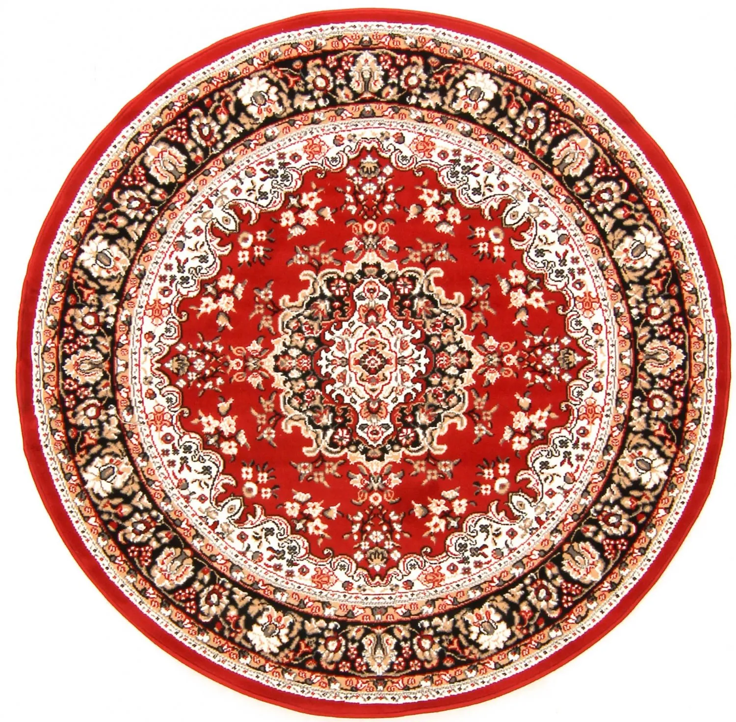 Alfombras redondeadas- Peking (rojo)