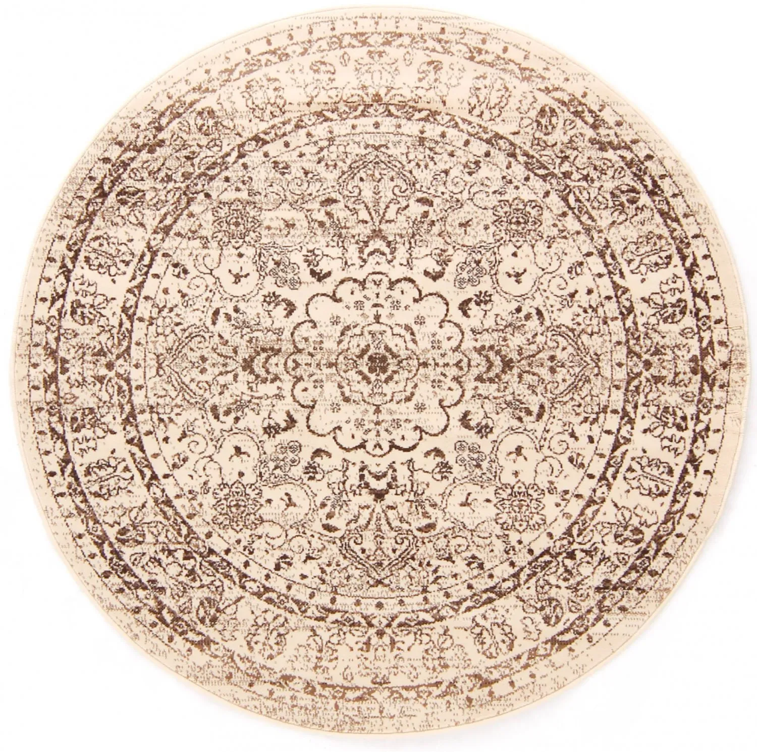 Alfombras redondeadas- Peking Noble (blanco)
