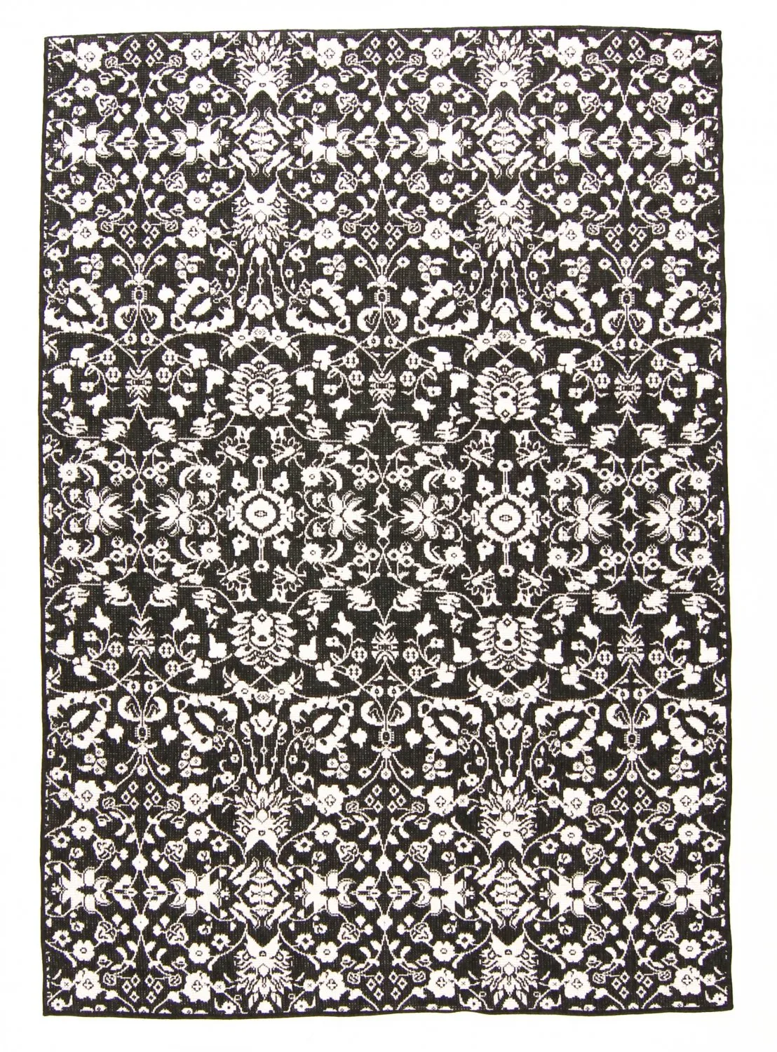 Alfombras de Interior/Exterior - Brussels Ocean (negro)