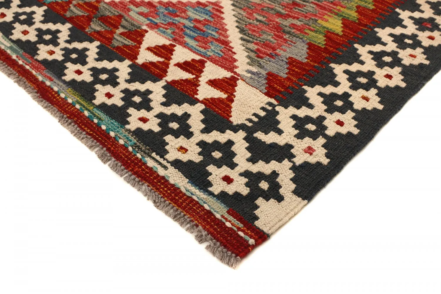 Alfombra kilim oriental 213 x 123 cm