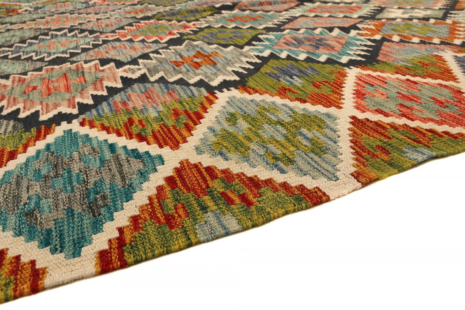 Alfombra kilim oriental 284 x 207 cm