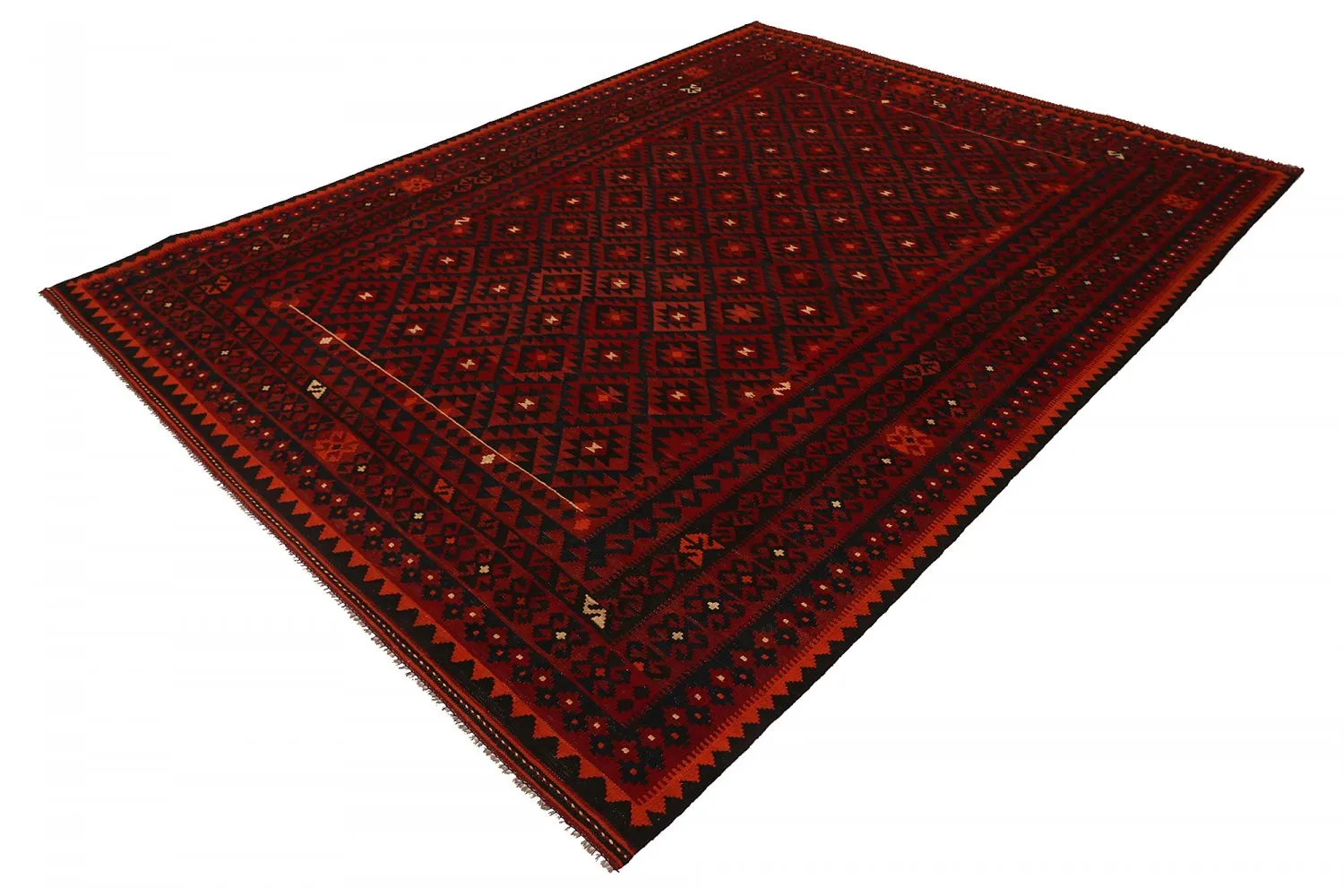 Alfombra kilim oriental 306 x 224 cm