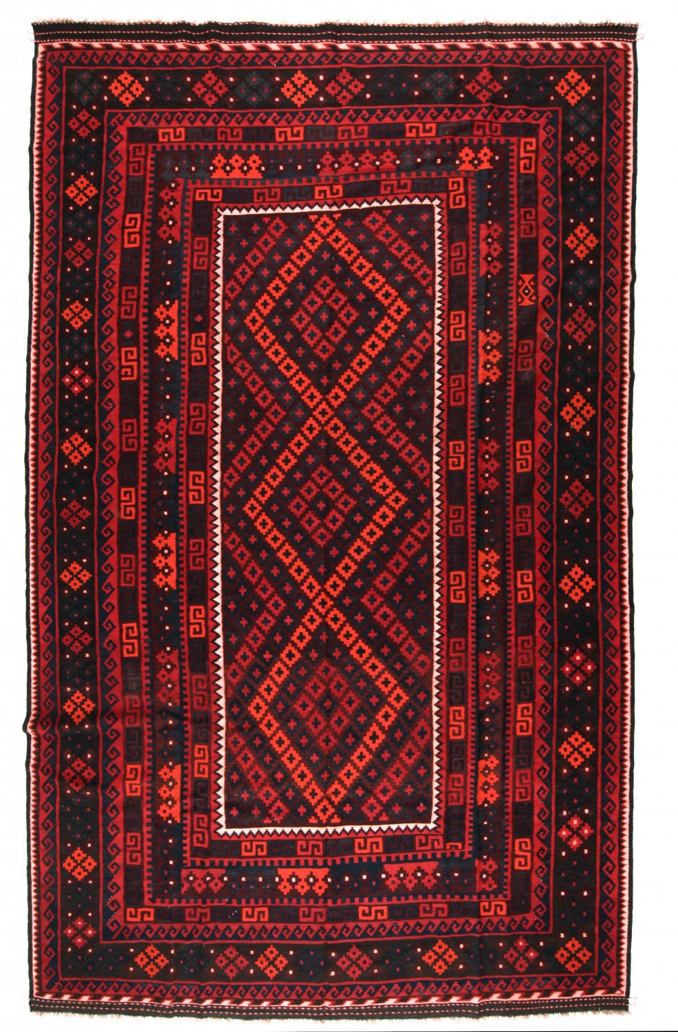 Alfombra Kilim Afgana 427 x 253 cm