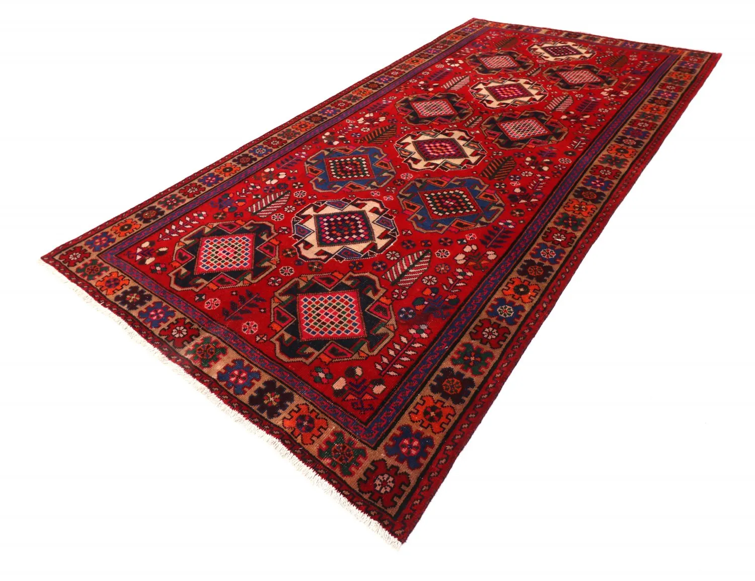 Alfombra Oriental Hamedan 289 x 145 cm